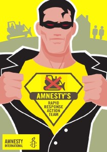 Amnesty International's RRFE action team