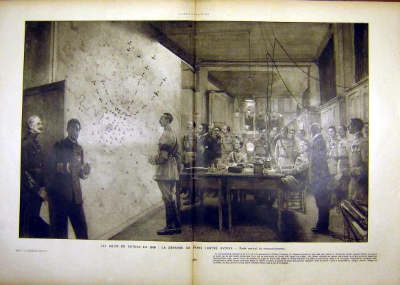 Defense Contre Avions, Paris, 1918