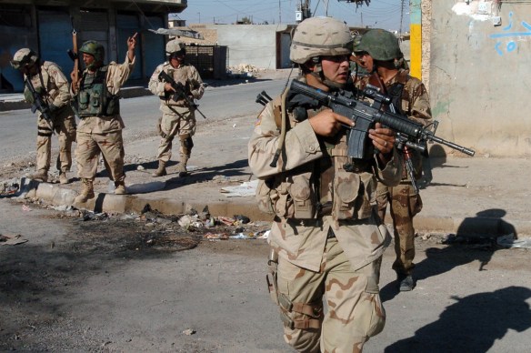 US patrol in Tal Afar, September 2005