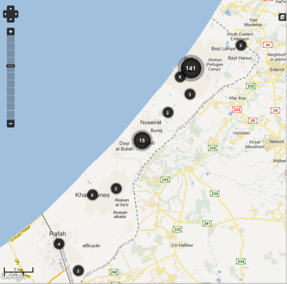 IDF Airstrikes on Gaza, November 2012 (ALJ)