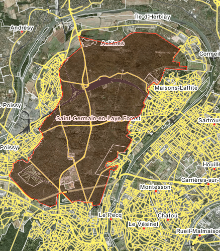 St German en Laye forest