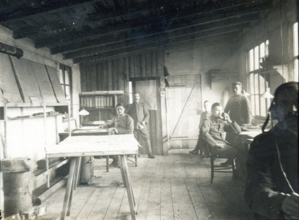 Analysis section of German sound ranging troop 1917