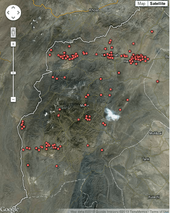 BOJ US drone strikes in FATA