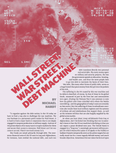 HARDT Wall Street, War Street