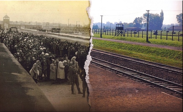 Auschwitz then and now