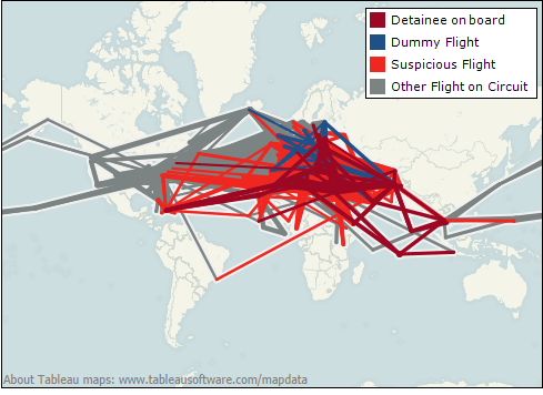 The Rendition Project composite map