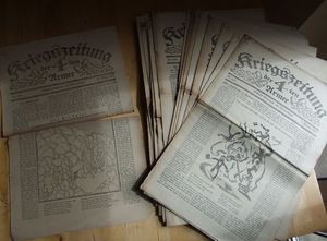 German 4th Army trench newspapers