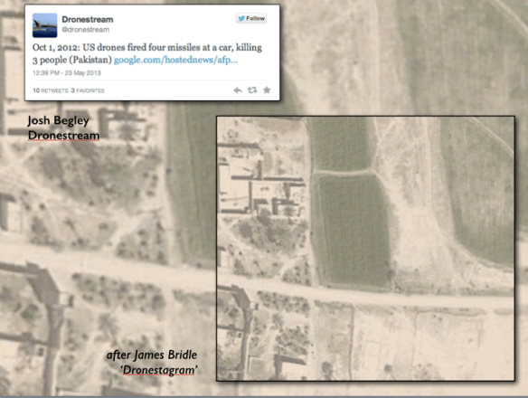 1 October 2012 Dronestream and Dronestagram