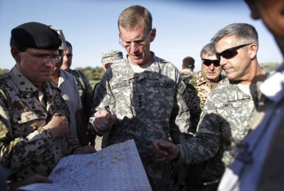 McChrystal visits Kunduz strike site  Sept 2009