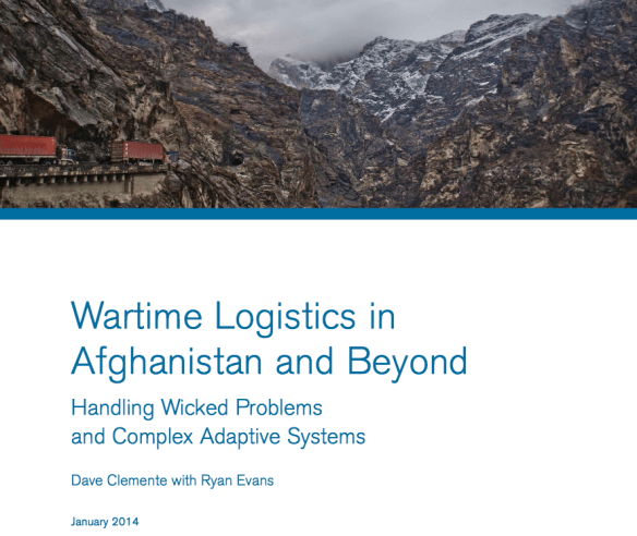 Wartime logistics in Afghanistan