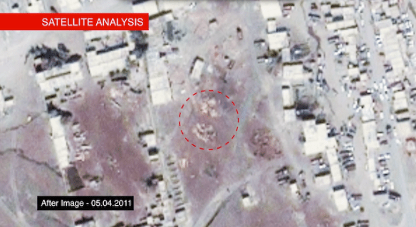 Datta Khel strike satellite analysis