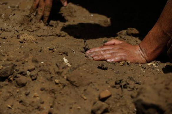 Gaza Hands and Grave