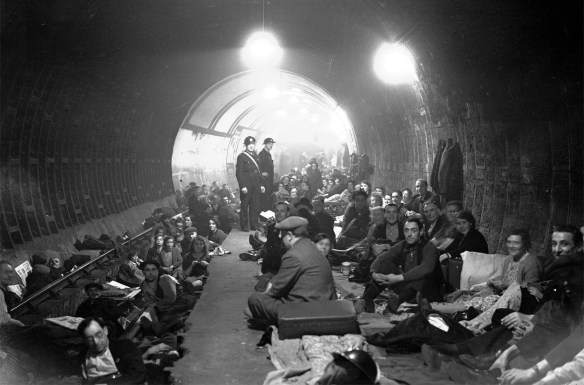 London air raid shelter