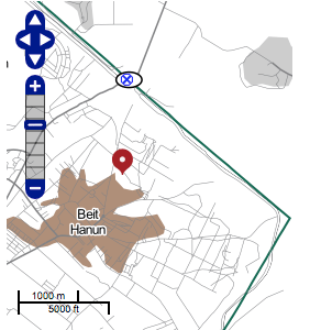 B'Tselem map Beit Hanoun