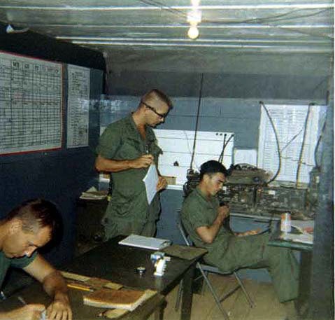 Artillery fire direction center Vietnam