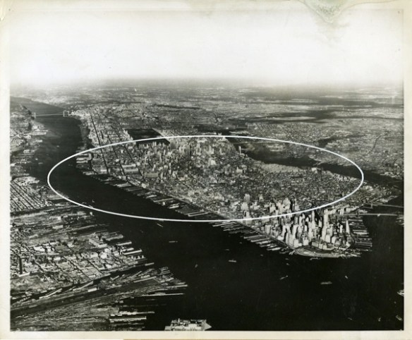 d Press Photo-H-Bomb Can Destroy City, New York, March 31 1954