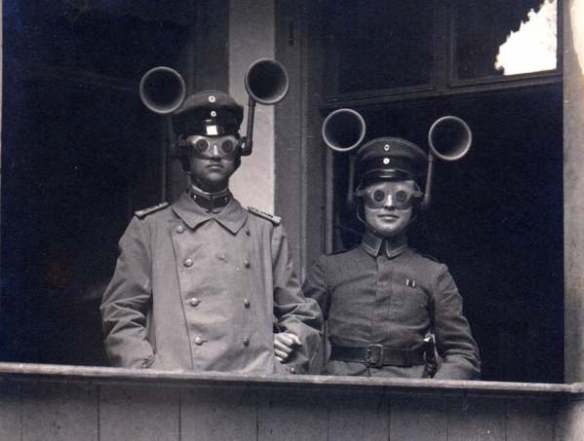 German 'sound radar' 1917