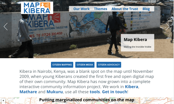 Map Kibera