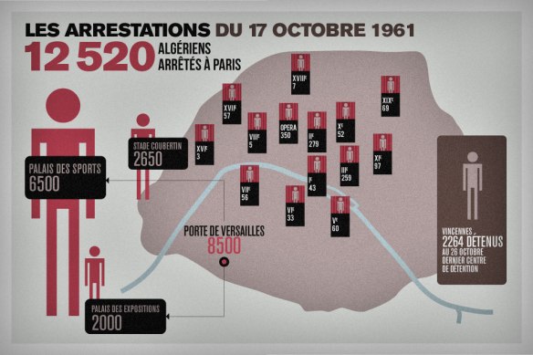 Carte.ParisAlgerie1961Bis