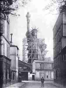 Construction of Statue of Liberty in Paris.com