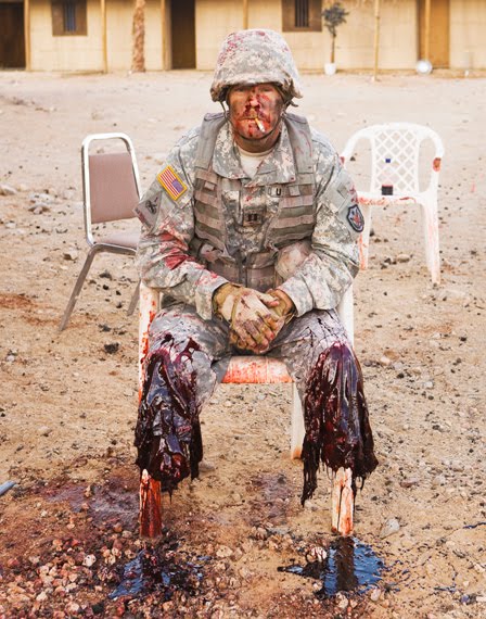 Peter Bohler:Fort Irwin training