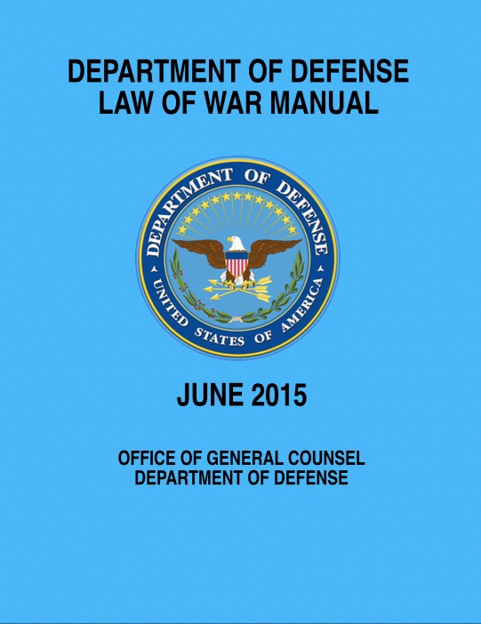 DoD Law of War Manual