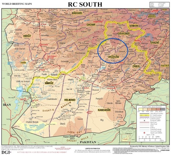 MAP isaf-rc-south