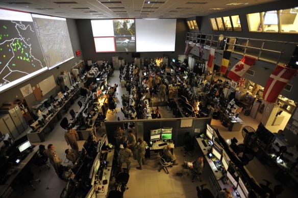 Combined Air and Space Operations Center (CAOC), Al Udeid Air Base, 2015