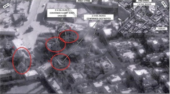 Harim Air Strike on Compound 001