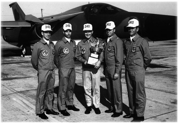 Bomb Comp Winners 8th AF 340th Bomb Group 1970