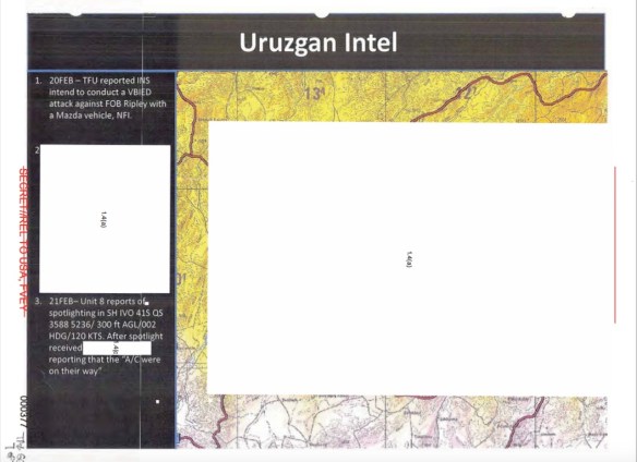 Uruzgan Intel