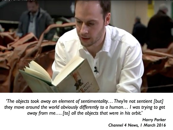 Harry Parker reading from Anatomy of a Soldier, IWM, LOndon