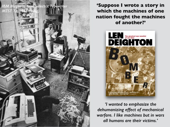 Len Deighton BOMBER (Tanner Lecture 1).001