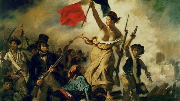 Delacroix Liberty leading the people